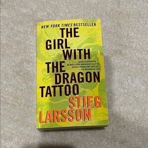 The Girl with the Dragon Tattoo Book